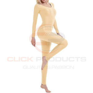 จั๊มสูทถักแบบชิ้นเดียวสำหรับผู้หญิงชุดเพลย์สูทแนบเนื้อเซ็กซี่ระบายอากาศได้ดี - Product Image 2