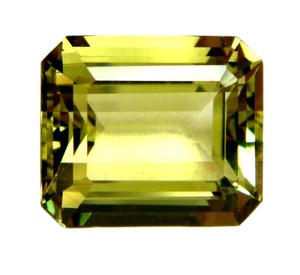 Quartz citron naturel en forme d'octogone pierre précieuse en vrac prix de gros naturel facettes coupe lâche véritable pierre précieuse de guérison en vrac OEM - Product Image 3