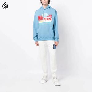 OEM Sportswear Logo personnalisé Vêtements pour hommes Sweat à capuche à impression bouffante Concevez votre propre style Sweats à capuche à impression bouffante pour hommes - Product Image 5