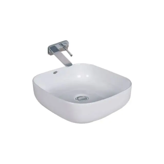 Melhor Qualidade Casa e Hotel Sanitary Ware Tabletop Vegas Wash Basin Countertop Basin do fabricante indiano