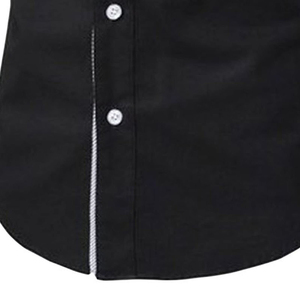 Chemise à manches longues tendance pour homme, coupe ajustée, décontractée, boutonnée, col à carreaux, avec fonction de séchage rapide pour l'automne - Product Image 4
