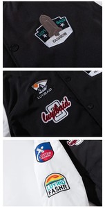 Chaqueta universitaria bordada con capucha para hombre, abrigo de béisbol Vintage, insignia de letras, ropa de calle Retro, rompevientos, estilo americano Unisex - Product Image 2