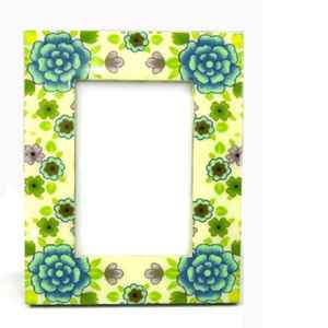 Cadre photo personnalisé en nacre incrustée, orientation horizontale, artisanat fait main pour mariages, anniversaires, cadeaux - Product Image 6