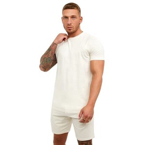 Ensemble d'été pour hommes t-shirt avec short assorti ensembles de shorts de gymnastique pour hommes t-shirt et ensemble court hommes et femmes et logo unisexe à manches courtes - Product Image 4