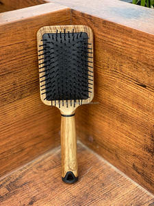 New Arrival <b>Hot</b> Selling Western Stylish Real Handmade Tooled Engraved Leather Hair Brush <b>Comb</b> Leather Daily Uses Hair Accessory - Product Image 6