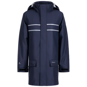 ELKA RAINWEAR DRY ZONE D-LUX Navy Rain Jacket Premium <b>Raincoat</b> - Product Image 2