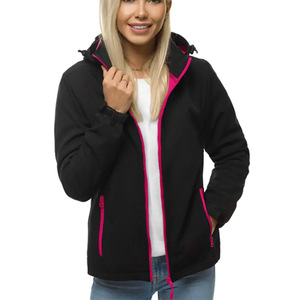 Vestes Softshell Imperméables OEM Personnalisées de Haute Qualité pour Femmes Softshell Respirant avec Remplissage en Coton Vente en Gros Logo Personnalisé - Product Image 5
