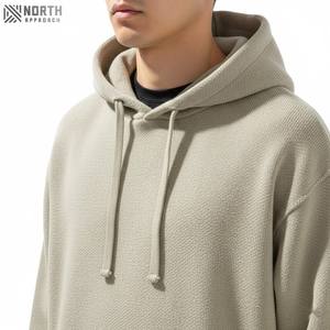 Suéter con bordado de letras personalizado de alta calidad, Sudadera con capucha y cremallera para hombre, estampado de tallas grandes, diseño personalizado, Color sólido Reversible - Product Image 6