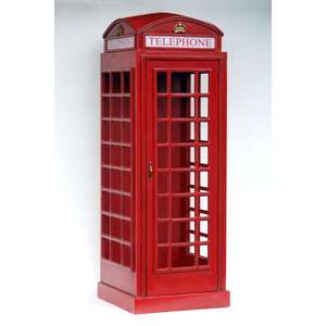 Cabina telefónica roja más vendida, pantalla de calle de Londres, pantalla de suelo grande personalizable decorativa, cabina telefónica, artículos para exteriores - Product Image 2