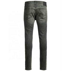 Pantalon baggy en jean de haute qualité, coupe slim, lavé, pour homme, en tissu denim, pour toutes les saisons, 2025 - Product Image 6