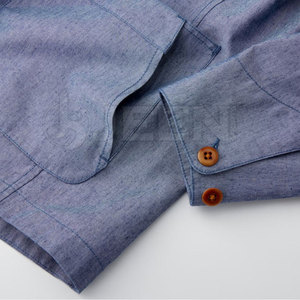 Venta al por mayor Casual Hombres de moda de algodón Chore Chaquetas Nuevo Diseño Personalizado Chore Chaquetas Para Hombres - Product Image 6