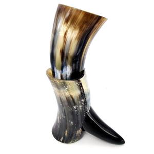 Engraved and Drinking Horn Mugs Made From Horns Custom Made with Stand Hand Custom Shape and Size - Product Image 5