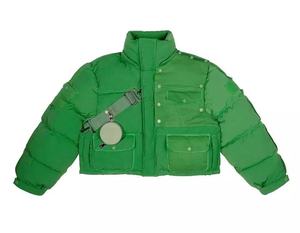 Manteau bouffant d'hiver personnalisé pour femmes, top ventes, vestes bouffantes courtes imperméables - Product Image 6