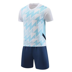 Camiseta de fútbol Retro personalizada de alta calidad Kit de fútbol para niños Uniformes personalizados Para Futbol - Product Image 4