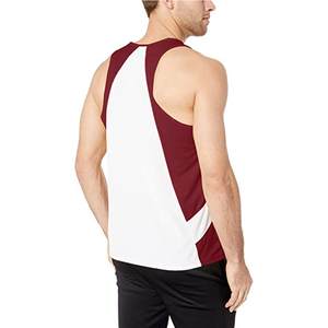 Débardeur sans manches personnalisé en coton 100% pour homme, grande taille, logo de haute qualité, débardeur de sport respirant, séchage rapide, couleur unie 3D - Product Image 2