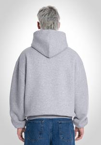 Sudadera con Capucha Personalizada de Algodón para Hombre, sin Cordón, Corte Cuadrado, Manga Larga, Fabricación de Sudaderas con Capucha para Hombre - Product Image 2