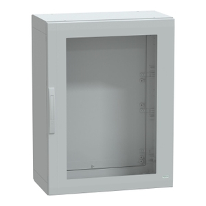 Contenitore Elettronico da Pavimento SCHNEIDER ELECTRIC NSYPLA1074TG con Porta Vetrata in Poliestere, Modello Thalassa PLA - Product Image 1