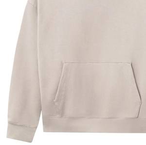 Sweat-shirts à capuche unisexes de haute qualité en coton 100% personnalisés, taille plus, hiver, uni, teinture unie, imperméable, col boutonné, Pakistan - Product Image 2