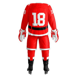Uniforme de hockey sur glace d'approvisionnement direct d'usine meilleur prix uniforme de hockey sur glace d'équipe pour adultes - Product Image 5