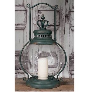 Farol de Mesa de Hierro y Vidrio de Diseño Recién Llegado, Creativo, Metálico, Personalizado para Eventos, Decoración del Hogar, Hecho a Mano, de Alta Calidad - Product Image 1