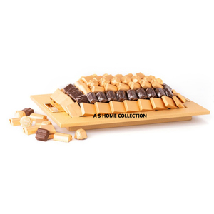 Nouvel ensemble décoratif plaqué or de 3 bol de service en chocolat arabe au design luxueux - Product Image 6