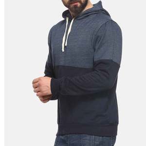 Venta al por mayor de sudaderas con capucha de gran tamaño con estampado personalizado para hombres sudaderas con hombros caídos con diseño de cremallera bordada para niños - Product Image 5