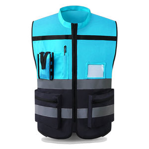 Veste de sécurité réfléchissante Construction de sécurité Travail à haute visibilité Sécurité respirante Vêtements réfléchissants Gilet de sécurité - Product Image 4
