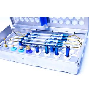 Kit de brocas de implante de elevación sinusal avanzado profesional Kit de Aproximación lateral y tapón Juego de 14 piezas Certificado CE Mahersi - Product Image 2