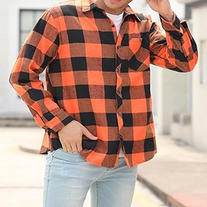 Chemise en flanelle pour homme à prix avantageux, respirante, sur mesure, vente chaude, confortable, tendance, vêtements actifs, chemise en flanelle pour homme avec le meilleur style - Product Image 4