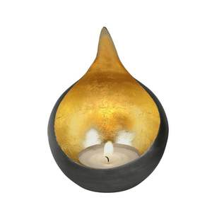 High Quality Custom Iron <b>Black</b> Powder Coated Handmade Round Metal <b>Tea</b> <b>Light</b> <b>Holder</b> Christmas Decor Wholesale Available in India - Product Image 3