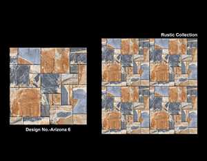 Sản xuất tại Ấn Độ kỹ thuật số gốm sàn gạch 400x400mm tráng men bề mặt phong cách cổ điển cho bên ngoài vật liệu xây dựng - Product Image 5