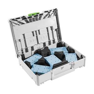 FESTOOL SYS-STF 80X133 GR-set Granat Abrasives systainer กับ5ชิ้น - Product Image 1