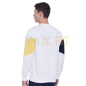 Sudaderas de tela 100% de algodón para hombre, ropa de moda, ligera, OEM, personalizada, lisa, de MAXFIT - Product Image 2
