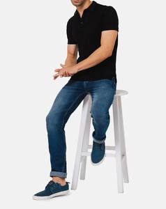 Polo d'affaires de golf personnalisé de haute qualité pour hommes T-shirt long de couleur unie imprimé 5% Spandex Polo personnalisé en coton de haute qualité - Product Image 5