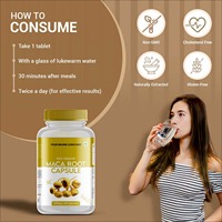 Capsules personnalisées de racine de maca 100% La racine de maca pure stimule l'énergie soutient l'équilibre hormonal améliore l'endurance