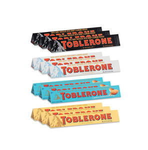 Barras de chocolate con leche Toblerone de 100g, paquete de 72 unidades, cantidades completas de paletas para cadenas de supermercados y distribución a clubes mayoristas - Product Image 3