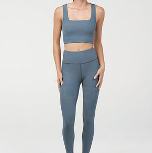 Legging en laine sans couture taille moyenne pour femmes de haute qualité tissu tricoté polaire respirant vêtements d'hiver décontractés avec logo personnalisable - Product Image 5