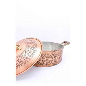 Ensemble de plats de service chauds en cuivre écologique de haute qualité de l'Inde Ustensiles sûrs pour la cuisine - Product Image 3