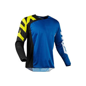 Jersey de Motocross Personalizado, Transpirable, de Poliéster/Algodón, con Estampado, de Manga Larga, de Alta Calidad - Product Image 4