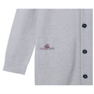 เสื้อคาร์ดิแกนปักลายตามสั่งสำหรับผู้ชาย เสื้อคาร์ดิแกนคุณภาพสูง เสื้อสเวตเตอร์ผู้ชาย ผสมขนสัตว์ ถักนิตติ้งติดกระดุม เสื้อคาร์ดิแกน 2 - Product Image 3