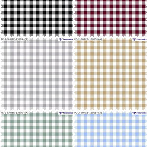 Tela Oxford teñida de hilo a rayas 58 pulgadas Material de calidad de exportación para vestido y camisa - Product Image 2