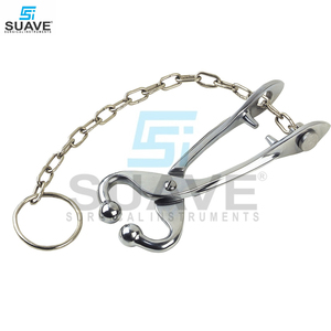 Porte-taureau en acier inoxydable vétérinaire de vente chaude avec chaîne porte-taureau personnalisé par SUAVE INSTRUMENTS CHIRURGICAUX - Product Image 2
