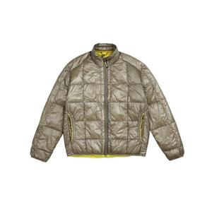 Veste Bomber Homme Style Puffer Hiver Tissu Toile Épais Casual Col Debout Logo Avant Personnalisé Imperméable Vente en Gros Extérieur - Product Image 4