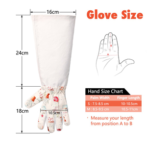 Venta al por mayor de fábrica, guantes de jardinería hechos a medida, soldadura de vaca de seguridad hecha de caucho de nailon y poliéster - Product Image 2