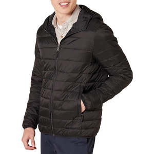 Veste polaire pour hommes de qualité supérieure Veste d'hiver à capuche chaude vêtements d'extérieur en duvet - Product Image 2