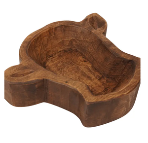 Soporte de masa de vela de madera de alta calidad tallado a mano para hacer velas Tazón de masa de artesanías de la mejor calidad - Product Image 6