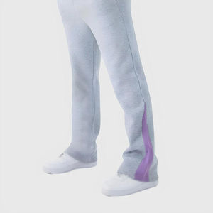 Nouveau sweat-shirt en coton uni, pull de sport, ensemble de survêtement respirant et confortable, sweat-shirt de sport, pantalon de jogging, ensembles de survêtement évasés - Product Image 4