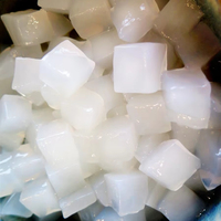 Cubes de nata de coco tropicaux de qualité supérieure du Mekong River dans du sirop, emballage personnalisable