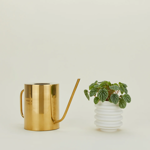 Florero de mesa de decoración con forma de botella de vástago de latón, estilo moderno de Metal, jarrón de decoración para bodas y fiestas - Product Image 3