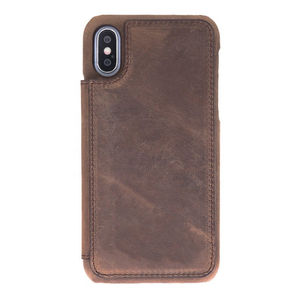 Étui de téléphone portable personnalisé avec housse portefeuille à rabat, étui de téléphone en cuir de poche en gros - Product Image 4